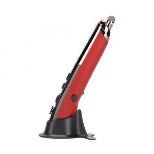 Souris stylo sans fil 6 touches Rouge