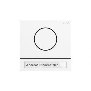 GIRA Stations de porte Module Transport Blanc (Vernis.) 5565902