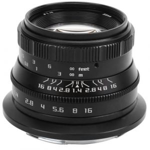 Objectif &agrave; Focale fixe manuelle grand angle &agrave; monture 35mm F1.4 Z pour Nikon Z5 Z6 Z7 Z50 - Noir