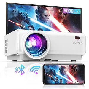 Vidéoprojecteur TopTro TR21 LED FHD 7000 Lumens WiFi Blanc