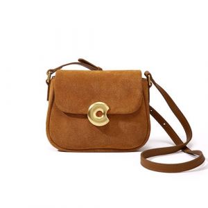 Cuir véritable femmes givré velours sac à main jaune