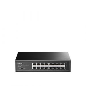 Cudy GS1016 commutateur r&eacute;seau Gigabit Ethernet (10/100/1000) Noir