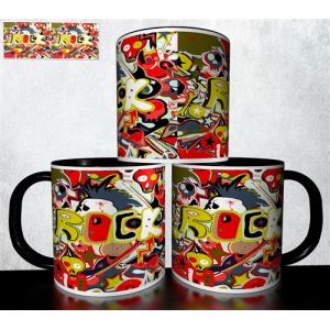 MUG collection design - T&ecirc;te de mort Skull Halloween 1030