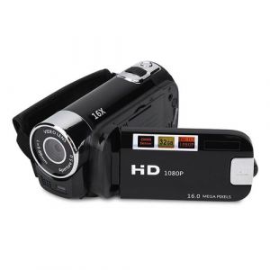 Full HD 1080P 16X Cam&eacute;scope num&eacute;rique HD Cam&eacute;ra DV vid&eacute;o (EU Black)