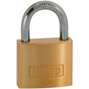 Kasp S‚rrure de sécurité 20mm, série 120, en laiton