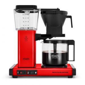 Cafetiere Moccamaster KBG 53988 1.2L 240V 1520W Plastique Aluminium Reisen Rouge