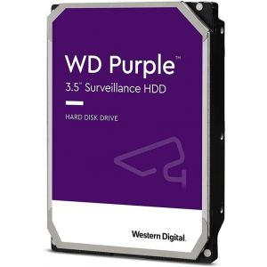 WD Purple WD40PURZ - Disque dur - 4 To - interne - 3.5" - SATA 6Gb/s - 5400 tours/min - m&eacute;moire tampon : 64 Mo