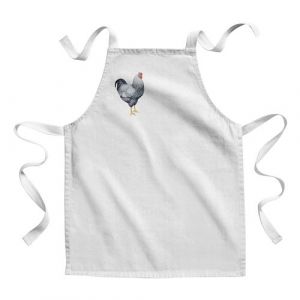 Fabulous Tablier Enfant Cuisine Poule Dessin - Qualit&eacute; Premium 100% Coton