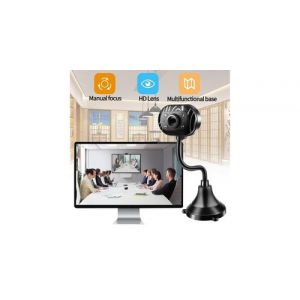 Caméra web usb hd webcam cam avec microphone pour ordinateur portable pc us
