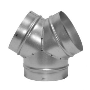 ISOTIP Culotte &laquo; Y &raquo; pour raccordement sur conduits flexibles DAC 150 mm