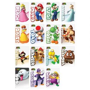 20Pcs Standard Cartes Mario Kart 8 & Amiibo Carte Link NFC FONGWAN Pour Switch/Lite Wii U- 8.5*5.4cm