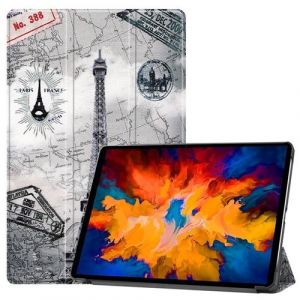 Housse etui coque pochette simili cuir pour Lenovo Tab P11 Pro TB-J706F / TB-J706L (11,5 pouces) - TOUR EIFFEL - htdmobiles