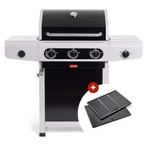 Barbecue &agrave; gaz Barbecook SIESTA 310 + Plancha