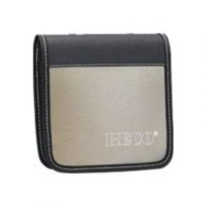 BECO - Album pour disques CD/DVD - 32 disques - polypropylène - Marron transparent