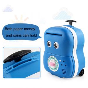 Cartoon Distributeur automatique de billets Mot de passe automatique d'économie d'argent jouet Tirelire pour enfants