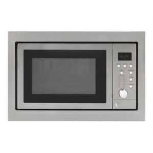 Exquisit EMW 2539 HI - Four micro-ondes combiné - grill - encastrable - 25 litres - 900 Watt - inox et verre