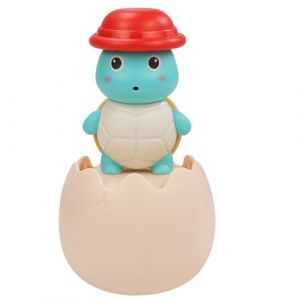 Jouet Bain B&eacute;b&eacute; Oeufs de Tortue Frusde Pommeau de Douche, Cadeau poue Enfants - Rouge
