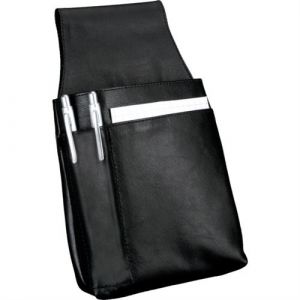 Juscha JUPA-42079 Alassio Sacoche Pour Portefeuille En Cuir Nappa Noir
