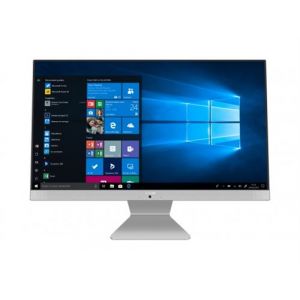 ASUS Vivo AiO V241EAK - Tout-en-un Core i5 1135G7 / jusqu'à 4.2 GHz - RAM 8 Go - SSD 512 Go - NVMe, HDD 1 To - Carte graphique Intel Iris Xe - Gigabit Ethernet - Win 10 Familiale 64 bits - moniteur : LED 23.8" 1920 x 1080 (Full HD) - blanc