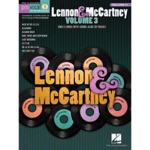 Pro Vocal For Male Singers Volume 21 Lennon / Mccartney + Cd