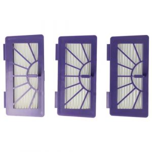vhbw 3x Filtres anti-allergie pour aspirateur robot Neato XV-11, XV-12, XV-15, XV-21, XV-25, Vorwerk Kobold VR100.