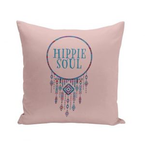 Fabulous Housse de coussin rose Hippie Soul Dreamcatcher [40x40 cm]