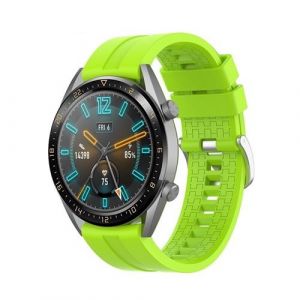Strap-it Bracelet silicone extr&egrave;me - compatible pour Huawei Watch GT 2 (citron vert)