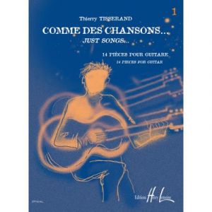 Partitions classique LEMOINE TISSERAND THIERRY - COMME DES CHANSONS VOL.1 - GUITARE Guitare