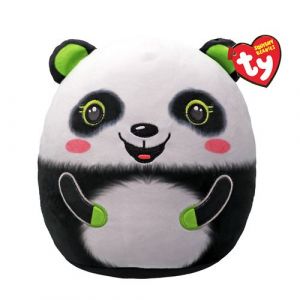 Peluche en forme de coussin TY Squish a Boo's Bonsai le panda 20 cm