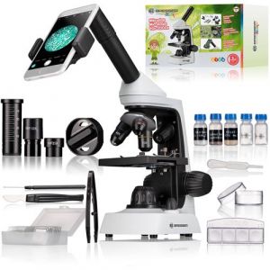 BRESSER JUNIOR Set Microscope Biolux étudiant 40x-2000x