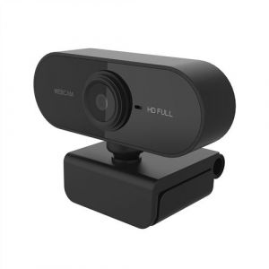 Webcam PC-01 HD 1080P mégapixels USB 2.0 avec micro - Noir