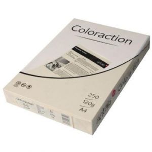 Coloraction 838A 120S 50 Antalis Papier couleur A4 120 g/m Cr&egrave;me/50 Import Allemagne