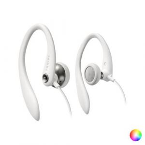 Écouteurs sportifs Philips SHS3300 / 10 100 MW (3.5 mm) Blanc