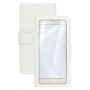 Etui Celly XXL avec fenêtre blanche pour mobiles 5,7