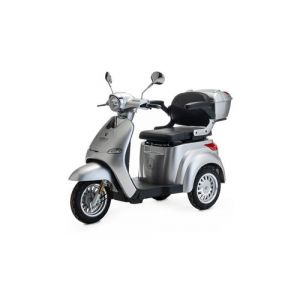 Scooter Veleco Cristal électrique pour personnes à mobilité réduite et sénior 1000 watts homologué route gris