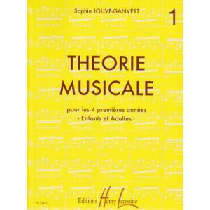 Méthodes et pédagogie LEMOINE JOUVE-GANVERT SOPHIE - THÉORIE MUSICALE VOL.1 Théorie - harmonie