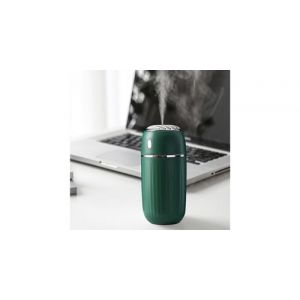 Humidificateur usb home mini purificateur d'air chambre spray night light diffuseur d'ar&ocirc;me - vert