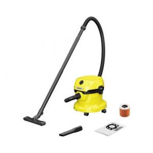 Aspirateur eau et poussi&egrave;re Karcher WD 2 Plus V-12/4/18/C - Puissance 1000W- Cuve plastique 12L- Flexible 4m- Filtre cartouche