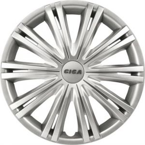 AutoStyle enjoliveurs Giga 14 pouces ABS argent lot de 4