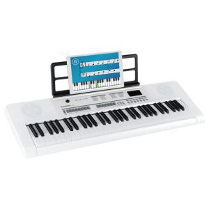 Clavier piano sans fil McGrey 6170 Blanc Set statif et casque