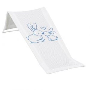 Hamac de bain transat fauteuil pour bébé en tissu Blanc Lapin