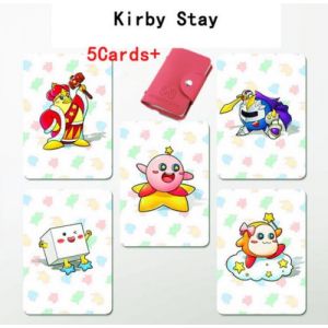 5pcs Jeux de Cartes Kirby stay Amiibo Zelda Breath of the Wild Zelda AMIIBO nfc Tag Carte compatible Nintendo switch Wii U