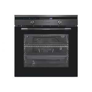 Schneider SCOP27BABS - Four - encastrable - niche - largeur : 56 cm - profondeur : 57 cm - hauteur : 60 cm - avec système auto-nettoyant - classe A - inox sombre