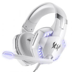 Casque Gamer KOTION EACH G2000 RGB Filaire - Blanc