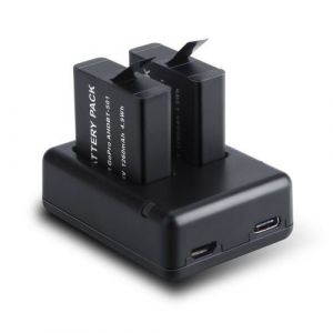 Batterie AABAT-001 Chargeur pour GOPRO HERO 5