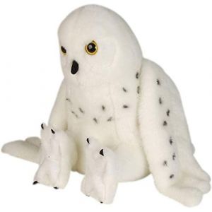 peluche Harfang des Neiges de 30 cm blanc Wild Republic