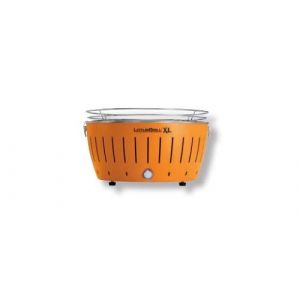 LotusGrill - Barbecue XL ORANGE avec piles et c&acirc;ble d'alimentation USB