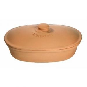 RÖMERTOPF - RÖMERTOPF POT À PAIN OVAL TERRACOTTA 42 X 26 X 19,5 CM