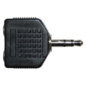 Adaptateur transformant 2 jacks 3,5 en un seul
