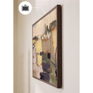 Cadre interchangeable pour TV ART MATTE 55' Marron